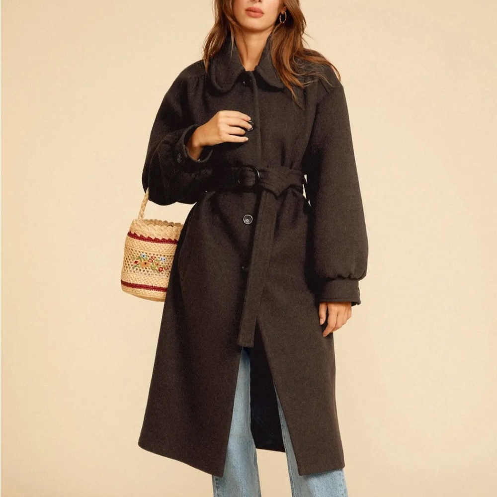 Rouje Gerard Coat Marron 36